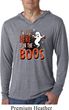 Halloween Tee I'm Here for the Boos Lightweight Hoodie Tee