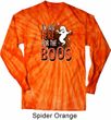 Halloween Tee I'm Here for the Boos Long Sleeve Tie Dye