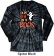Halloween Tee I'm Here for the Boos Long Sleeve Tie Dye