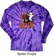 Halloween Tee I'm Here for the Boos Long Sleeve Tie Dye