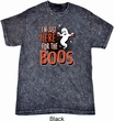 Halloween Tee I'm Here for the Boos Mineral Tie Dye T-shirt