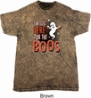 Halloween Tee I'm Here for the Boos Mineral Tie Dye T-shirt