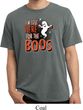 Halloween Tee I'm Here for the Boos Pigment Dyed Shirt