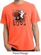 Halloween Tee I'm Here for the Boos Pigment Dyed Shirt