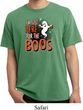 Halloween Tee I'm Here for the Boos Pigment Dyed Shirt