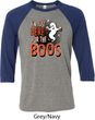 Halloween Tee I'm Here for the Boos Raglan Shirt