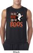 Halloween Tee I'm Here for the Boos Sleeveless Shirt