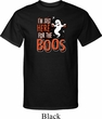 Halloween Tee I'm Here for the Boos Tall Shirt