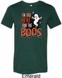 Halloween Tee I'm Here for the Boos Tri Blend Tee
