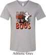 Halloween Tee I'm Here for the Boos Tri Blend V-neck