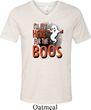 Halloween Tee I'm Here for the Boos Tri Blend V-neck