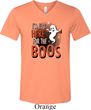 Halloween Tee I'm Here for the Boos Tri Blend V-neck