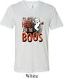 Halloween Tee I'm Here for the Boos Tri Blend V-neck