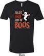 Halloween Tee I'm Here for the Boos V-neck