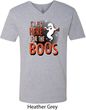 Halloween Tee I'm Here for the Boos V-neck