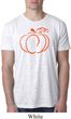 Halloween Tee Pumpkin Sketch Burnout Shirt
