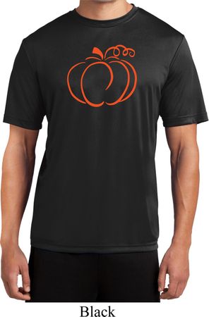 Halloween Tee Pumpkin Sketch Dry Wicking T-shirt