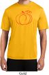Halloween Tee Pumpkin Sketch Dry Wicking T-shirt