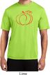 Halloween Tee Pumpkin Sketch Dry Wicking T-shirt