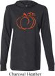 Halloween Tee Pumpkin Sketch Lightweight Hoodie