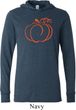 Halloween Tee Pumpkin Sketch Lightweight Hoodie