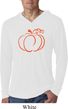 Halloween Tee Pumpkin Sketch Lightweight Hoodie Tee