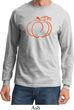 Halloween Tee Pumpkin Sketch Long Sleeve