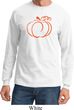 Halloween Tee Pumpkin Sketch Long Sleeve