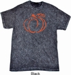 Halloween Tee Pumpkin Sketch Mineral Tie Dye T-shirt