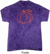 Halloween Tee Pumpkin Sketch Mineral Tie Dye T-shirt