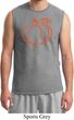 Halloween Tee Pumpkin Sketch Muscle Shirt