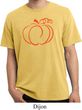 Halloween Tee Pumpkin Sketch Pigment Dyed T-shirt