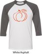 Halloween Tee Pumpkin Sketch Raglan Shirt