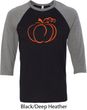 Halloween Tee Pumpkin Sketch Raglan Shirt