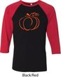 Halloween Tee Pumpkin Sketch Raglan Shirt