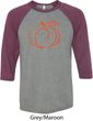 Halloween Tee Pumpkin Sketch Raglan Shirt