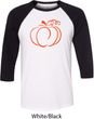 Halloween Tee Pumpkin Sketch Raglan Shirt