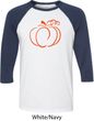 Halloween Tee Pumpkin Sketch Raglan Shirt