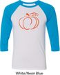Halloween Tee Pumpkin Sketch Raglan Shirt