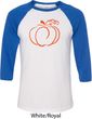 Halloween Tee Pumpkin Sketch Raglan Shirt
