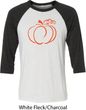 Halloween Tee Pumpkin Sketch Raglan Shirt