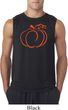 Halloween Tee Pumpkin Sketch Sleeveless Shirt