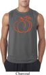 Halloween Tee Pumpkin Sketch Sleeveless Shirt