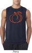 Halloween Tee Pumpkin Sketch Sleeveless Shirt