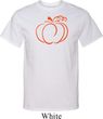Halloween Tee Pumpkin Sketch Tall T-shirt