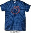 Halloween Tee Pumpkin Sketch Tie Dye T-shirt