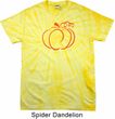 Halloween Tee Pumpkin Sketch Tie Dye T-shirt
