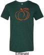 Halloween Tee Pumpkin Sketch Tri Blend Tee