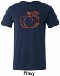 Halloween Tee Pumpkin Sketch Tri Blend Tee