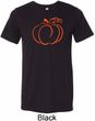 Halloween Tee Pumpkin Sketch Tri Blend Tee
